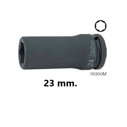 SKI - สกี จำหน่ายสินค้าหลากหลาย และคุณภาพดี | KOKEN 16300M-23 ลูกบ๊อกลมยาว 3/4นิ้ว-6P-23mm.